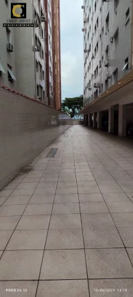 Imagem Sala living em frente a praia do Gonzaguinha em São Vicente -SP