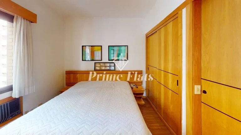 Imagem Flat disponível para venda no Hotel Hampton Park, com 31m², 1 dormitório e 1 vaga