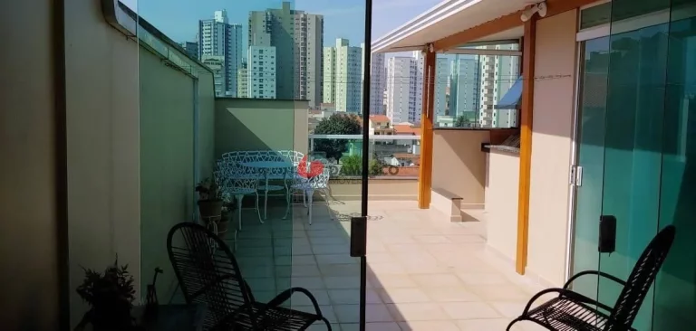 Imagem Cobertura à venda 2 Quartos, 1 Suite, 2 Vagas, 150M², Vila Valparaíso, Santo André - SP
