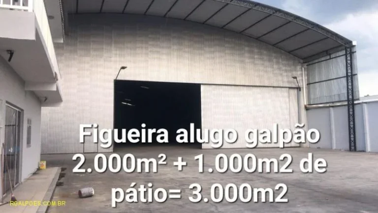 Imagem Galpão para Locação em DUQUE DE CAXIAS, Figueira, 2 banheiros