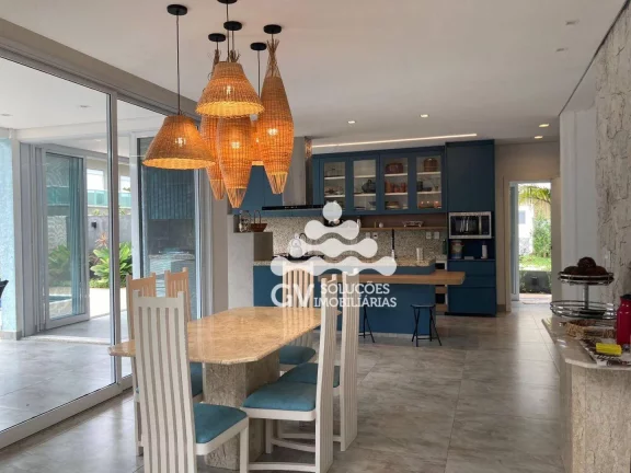 Imagem Casa com 4 dormitórios para alugar, por R$ 1.000 A DIÁRIA- Condomínio Capitanias - Ubatuba/SP