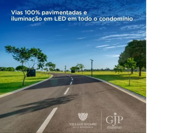 Imagem TERRENO À VENDA NO CONDOMÍNIO VILLAGE IGUASSU GOLF RESIDENCE.