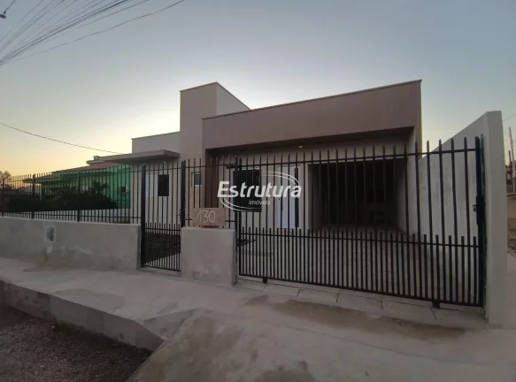 Belíssima casa nova e com dois dormitórios para venda no bairro JK