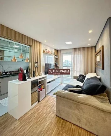 Imagem Apartamento com 2 dormitórios à venda, 46 m² por R$ 439.990 - Vila Galvão - Guarulhos/SP