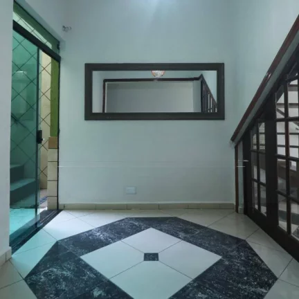 Imagem Sobrado com 3 dormitórios para alugar, 286 m² por R$ 3.413,00/mês - Vila Curuçá - Santo André/SP