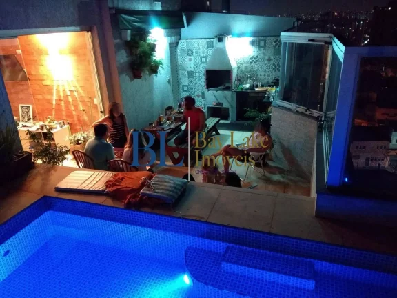 Imagem Linda Cobertura Duplex Com 160M² Vista Privilegiada No Miolo do Ipiranga!!