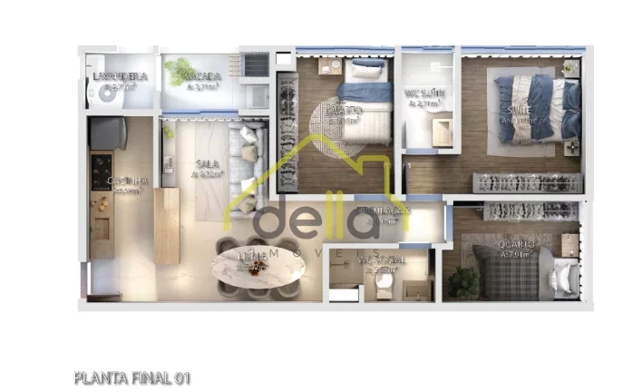 Imagem Parcele sua entrada neste Apartamento em construção no Santo Antonio !!