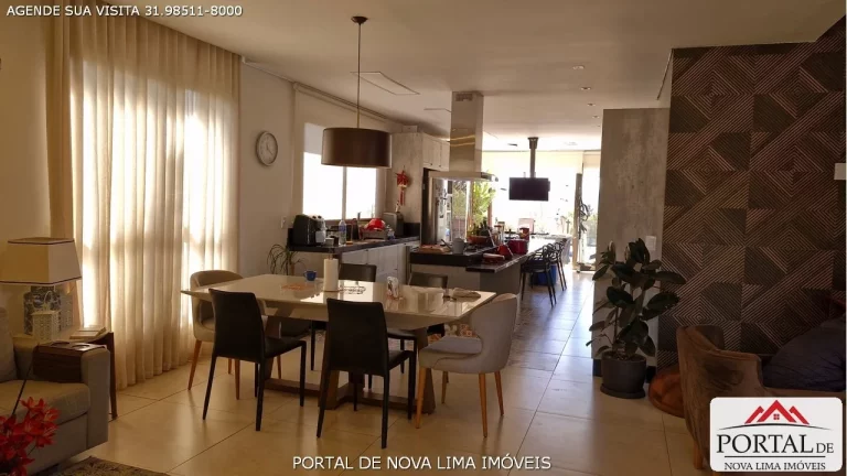 Casa de 4 quartos a venda no condomino Villa Bella com área de lazer