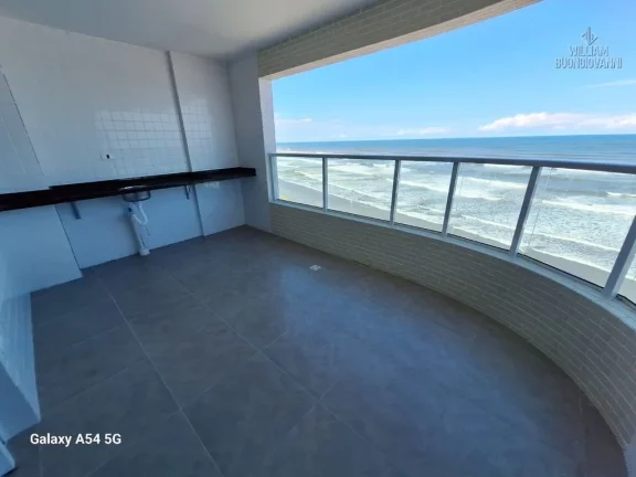 Imagem Apartamento 2 quartos sendo 1 suíte frente mar em Mongaguá