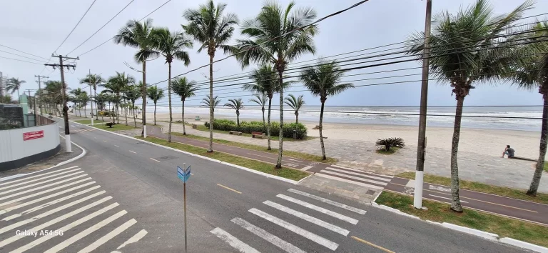 Imagem Apartamento 3 dormitórios sendo 1 suíte vista mar Praia Grande
