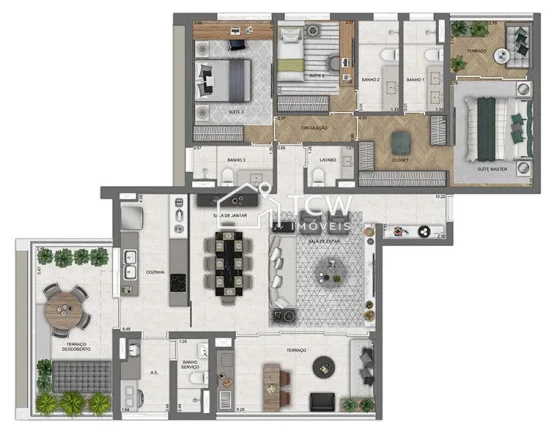 Imagem Apartamento à venda no bairro Vila Nova Conceição - São Paulo/SP, Zona Sul