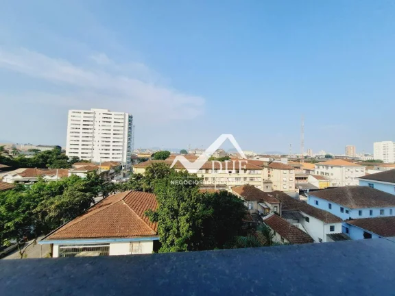 Imagem Apartamento com 1 quarto em prédio com lazer perto do VLT 38 m² por R$ 291.000 - Macuco - Santos/SP
