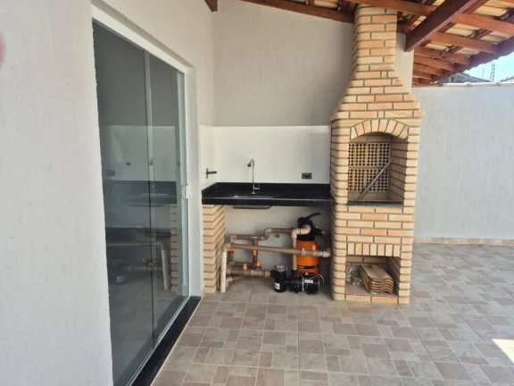 Imagem Casa para Venda em Itanhaém, Tupy, 2 dormitórios, 1 suíte, 1 banheiro, 3 vagas