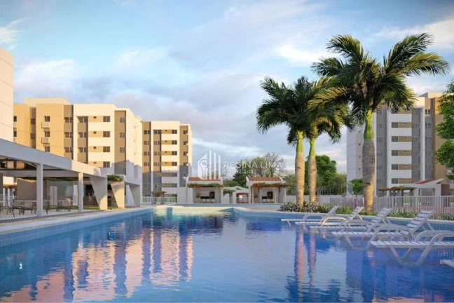 Imagem Apartamento em condomínio fechado (na planta), 3 dormitórios à venda por R$ R$ 281.837,81- NEO TIRADENTES Condomínio Club - Zoobotânico - Teresina/PI