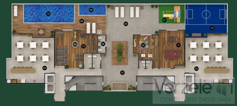 Imagem Apartamento com Terraço para Venda em Camboriú / SC no bairro Tabuleiro
