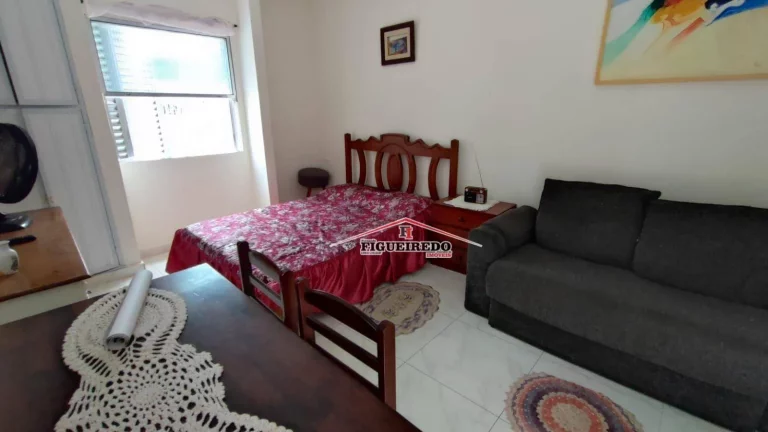 Imagem Kitnet para alugar, 23 m² por R$ 1.500,02/mês - Canto do Forte - Praia Grande/SP