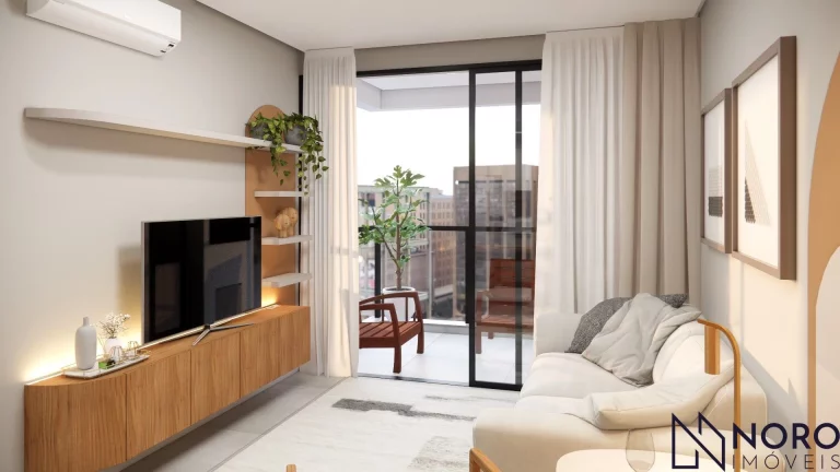 Imagem Apartamento 1 Dormitório e Sacada Gourmet em Camobi - Ed. Esperanto