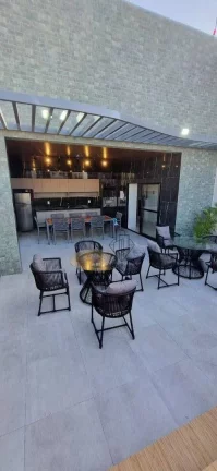 Imagem Apartamentos com varanda / sacada gourmet a 300m da praia de Intermares -AP2440