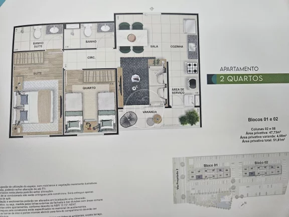 Imagem APARTAMENTO com 2 DORMITÓRIOS à VENDA na BARRA OLÍMPICA