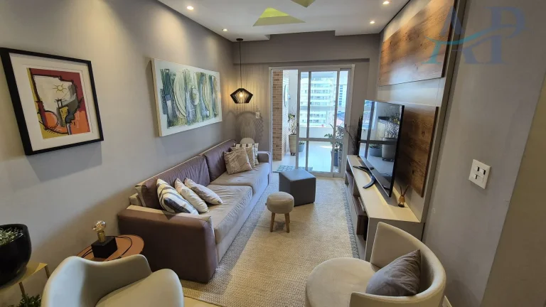 Imagem Apartamento na Aviação em Praia Grande Próximo ao Futuro Pier Turístico.