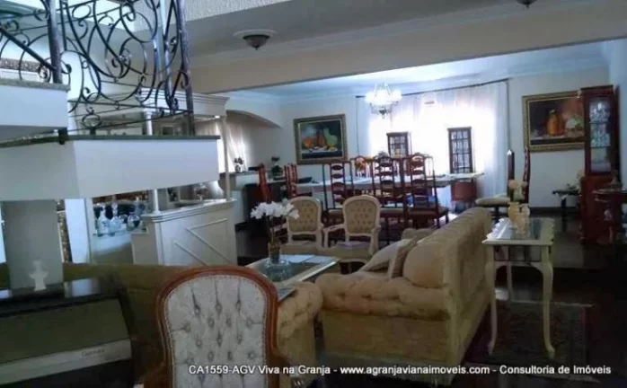 Imagem Casa com 4 dormitórios à venda, 386 m² por R$ 2.500.000,00 - Granja Viana - Cotia/SP