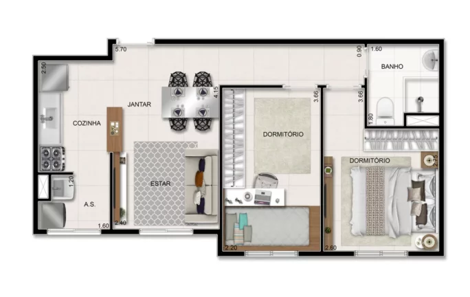 Imagem APARTAMENTO RESIDENCIAL em São Bernardo do Campo - SP, Cooperativa
