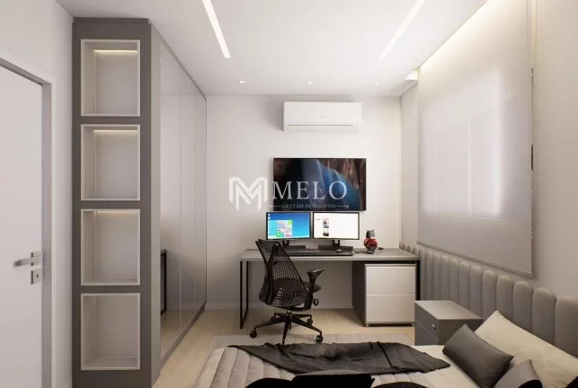 Imagem MOBILIADO E DECORADO EM CASA FORTE: 84,28m², 03qts, 01suite, 02vagas