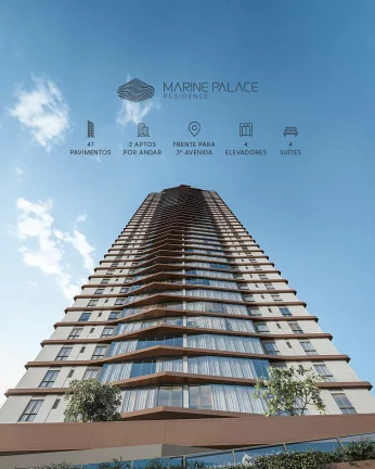 Imagem 4 suítes, 302,78m2, Bairro Centro - Balneário Camboriú/SC