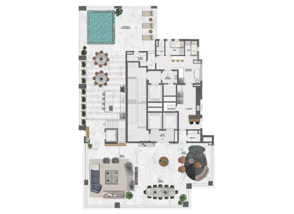 Imagem COBERTURA RESIDENCIAL em São Paulo - SP, Ibirapuera