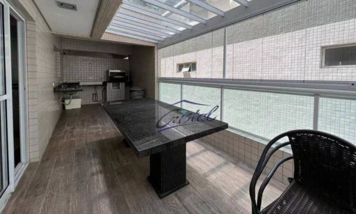 Imagem Apartamento com 2 dormitórios à venda, 96 m² por R$ 750.000,00 - Canto do Forte - Praia Grande/SP