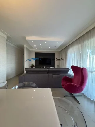 Imagem Lindo Apartamento para Venda, com 128m², 3 suítes, 3 vagas, Varanda Gourmet, Centro de Santo André