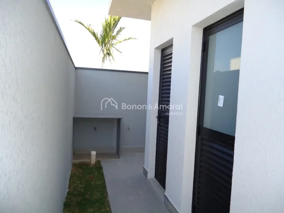 Imagem Casa à venda em condomínio em Paulínia, 3 suites, master, lavabo, living pé direito alto, área ...