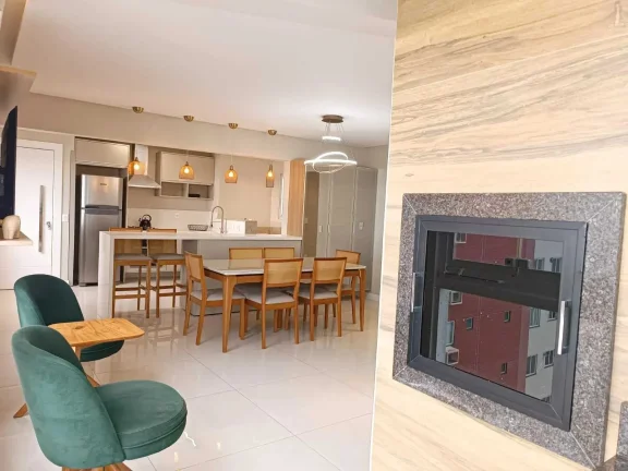 Imagem Apartamento frente mar com 3 dormitórios sendo 2 suítes 1 vaga de garagem em Balneário Camboriu/SC
