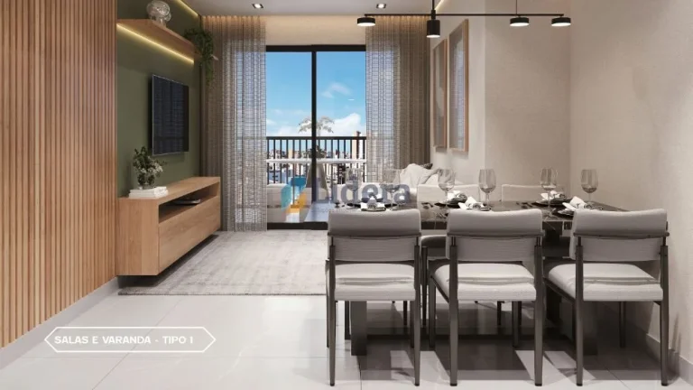 Imagem Apto - 3 Quartos - 1 Suíte - 81,03 m² - Intermares, Cabedelo/PB