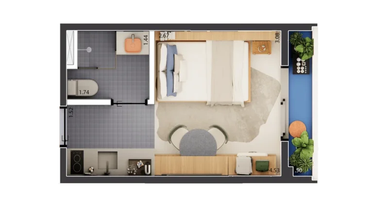 Imagem Nurban Vila Buarque - Residencial