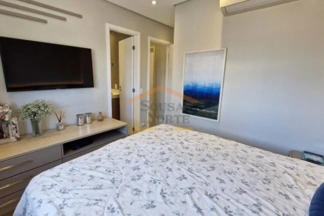 Imagem Apartamento à venda, com 96m², 2 dormitórios sendo 2 suítes e 2 vagas de garagem.
Imóvel modern...