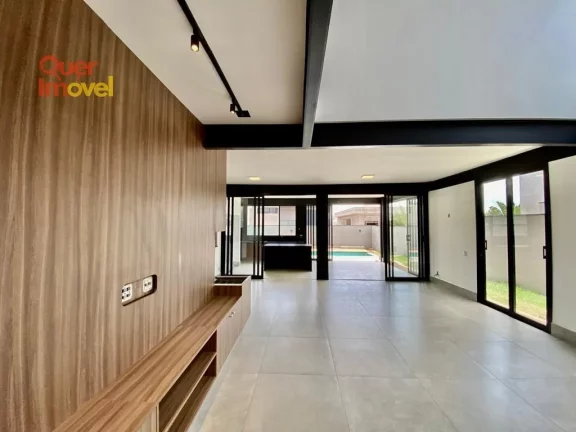 Imagem Casa de luxo no Condomínio Residencial Bela Vista: 3 suítes, 2 salas, 5 banheiros, 4 vagas na cidade de Ribeirão Preto-SP - Jardim Olhos D Água I. Quer Imóvel Negócios Imobiliários.