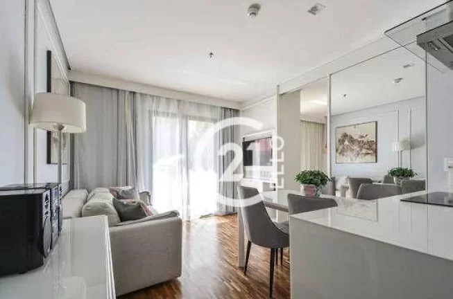 Imagem Apartamento com 1 dormitório à venda, 43 m² por R$ 900.000,00 - Itaim Bibi - São Paulo/SP