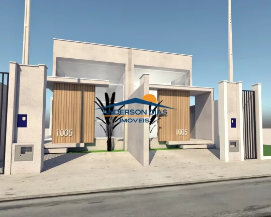 Imagem Casa recém construída com 2 dormitórios à venda, 65M² por R$ 370.000 - Balneário dos Golfinhos - Caraguatatuba/SP