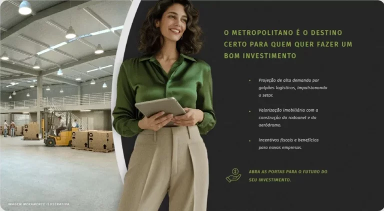 Imagem Galpões Comerciais com Alta Rentabilidade em Betim ? Invista com 8% de Sinal