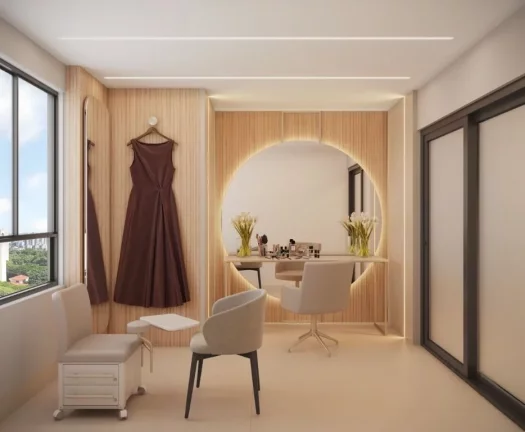 Imagem Apartamento com 2 dormitórios à venda, 56 m² por R$ 504.743,10 - Intermares - Cabedelo/PB
