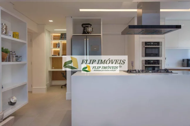 Imagem Cobertura mobilhada p venda 144 m² pé direito duplo com 3 quartos no miolo do Cambuí - Campinas - SP