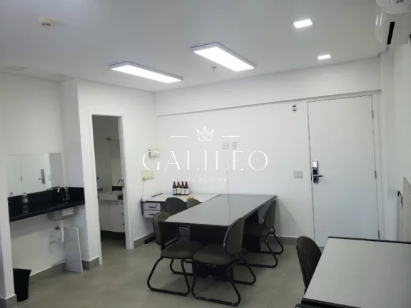 Imagem Sala Comercial com 35 M² com Ar condicionado no Condomínio Mondial | Anhangabaú | Jundiaí | São Paulo