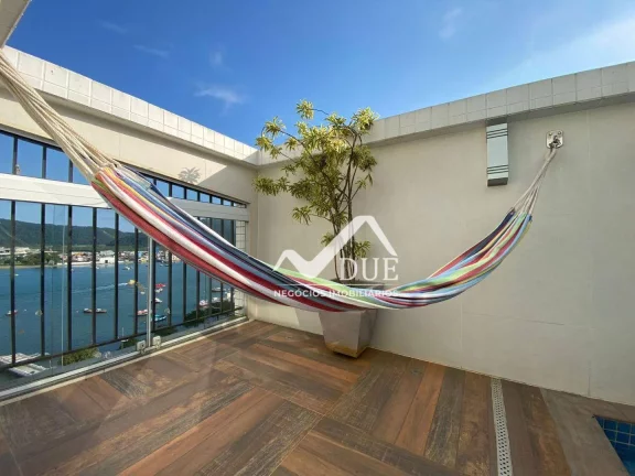 Imagem Cobertura com 3 dormitórios ,porteira fechada à venda, 226 m² por R$ 1.800.000 - Ponta da Praia - Santos/SP