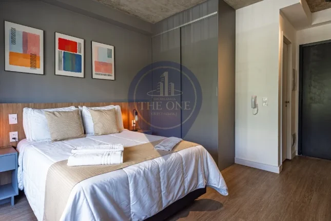 Imagem Studio moderno à venda em Indianópolis, São Paulo-SP: 1 quarto, 1 suíte, 1 sala, 1 banheiro, 26m² de área.
