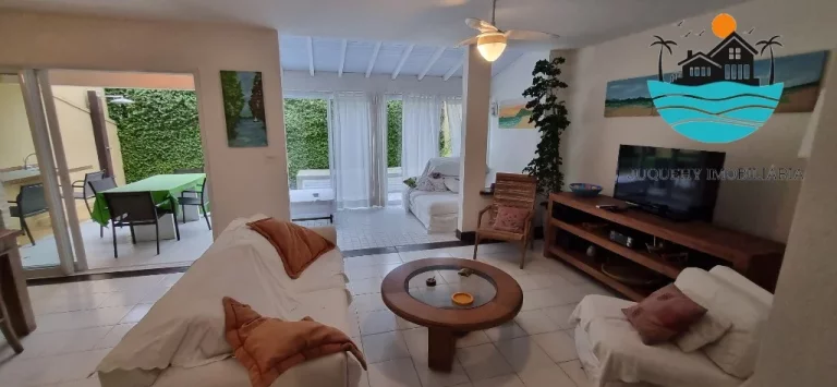 Imagem Casas para Aluguel de Temporada Juquehy , perto da praia, com 4 dorm. sendo 2 suítes, piscina coletiva, máx. 08 pessoas | Juquehy Imobiliária