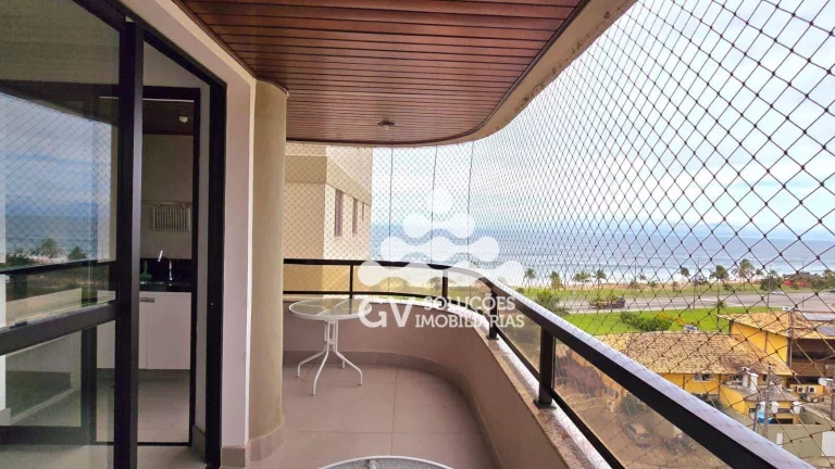 Imagem Apartamento com 3 dormitórios à venda, frente ao mar por R$ 1.100.000 - Massaguaçu - Caraguatatuba/SP