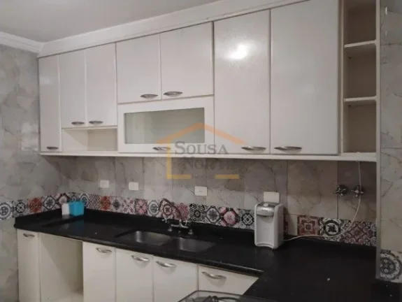 Imagem Apto semi mobiliado, 3 dormitórios, com armários, sendo 1 suíte, sala 2 ambientes, sacada, 3 banh...