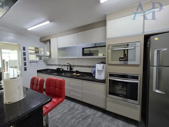 Imagem Apartamento na Guilhermina em Praia Grande com Vista Mar com 3 Dormitórios