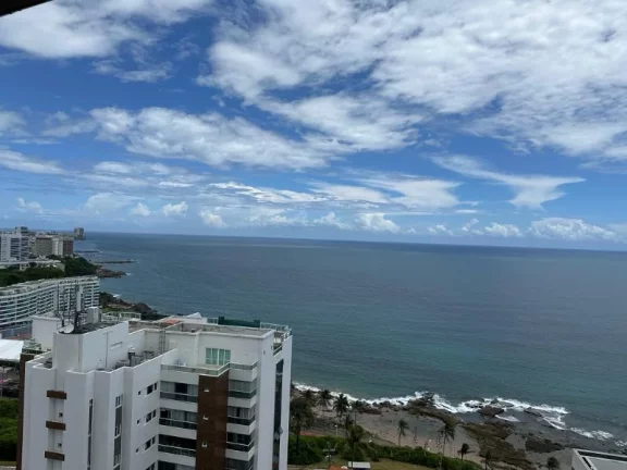 Imagem A 5ª Avenida Imóveis selecionou essa exclusiva unidade de Repasse, no Morro Ipiranga Residence: 4 suítes, andar altíssimo, melhor prumada vista mar
